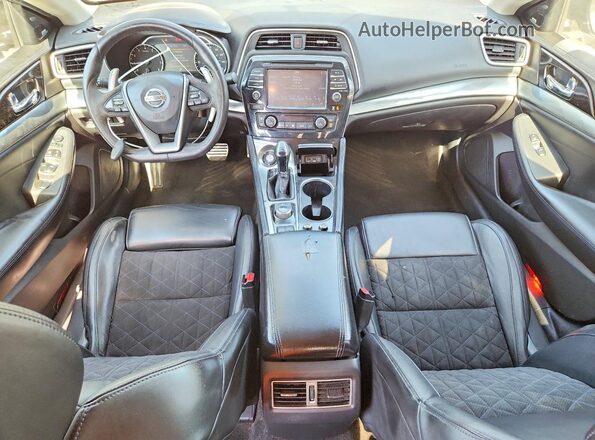 1N4AA6AP2HC393743 2017 NISSAN MAXIMA Black Dashboard view