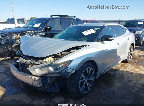 1N4AA6AP2HC424411 2017 NISSAN MAXIMA Silver Front left