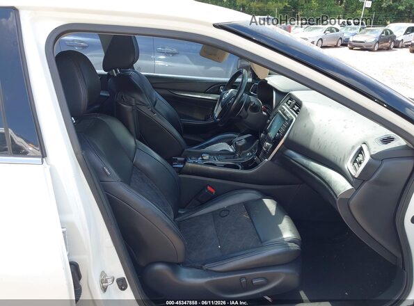 1N4AA6AP2HC436493 2017 NISSAN MAXIMA Белый Вид салона спереди