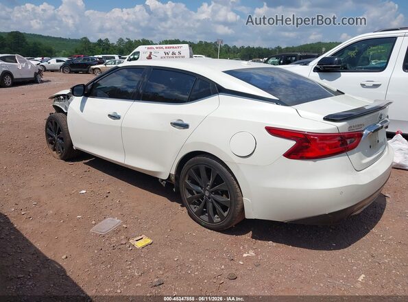 1N4AA6AP2HC436493 2017 NISSAN MAXIMA Белый Задняя левая четверть