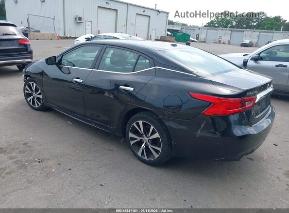 1N4AA6AP2HC444125 2017 NISSAN MAXIMA Black Задня ліва чверть