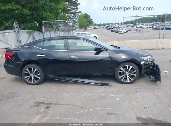 1N4AA6AP2HC444125 2017 NISSAN MAXIMA Black Вид задньої частини салону