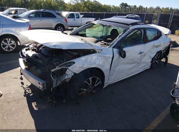 1N4AA6AP2HC455612 2017 NISSAN MAXIMA White Առջևի ձախ երեք քառորդ տեսարան