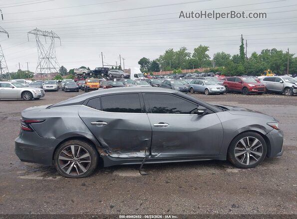 1N4AA6AP2HC456078 2017 NISSAN MAXIMA Серый Вид задней части салона
