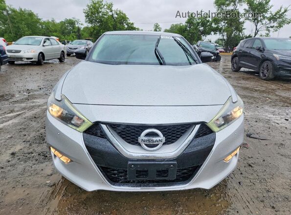1N4AA6AP2JC373174 2018 NISSAN MAXIMA Silver წინა ხედი