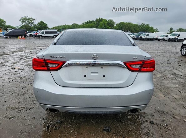 1N4AA6AP2JC373174 2018 NISSAN MAXIMA Silver უკანა ხედი