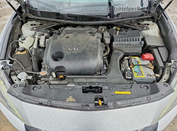 1N4AA6AP2JC373174 2018 NISSAN MAXIMA Silver უკანა სალონის ხედი