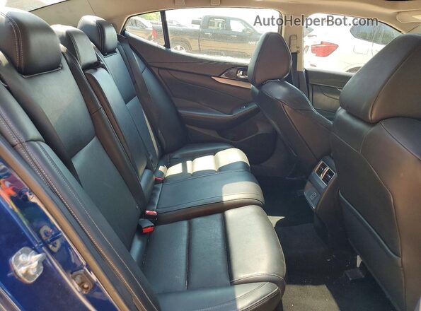 1N4AA6AP2JC386944 2018 NISSAN MAXIMA Синий Вид задних сидений