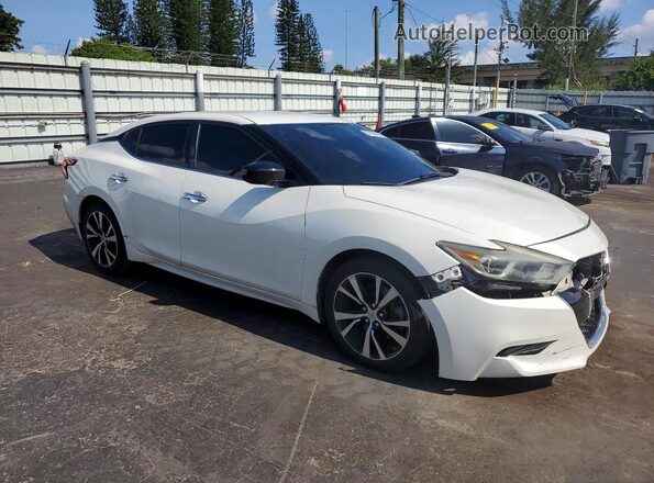 1N4AA6AP2JC395966 2018 NISSAN MAXIMA White Front right