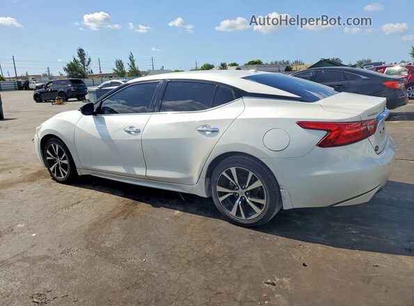 1N4AA6AP2JC395966 2018 NISSAN MAXIMA White Rear left