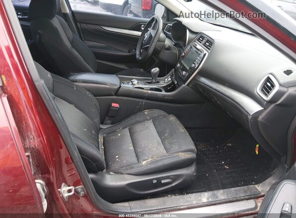 1N4AA6AP2JC399760 2018 NISSAN MAXIMA Burgundy Vista interior delantera