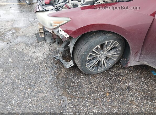 1N4AA6AP2JC399760 2018 NISSAN MAXIMA Burgundy Vista frontal