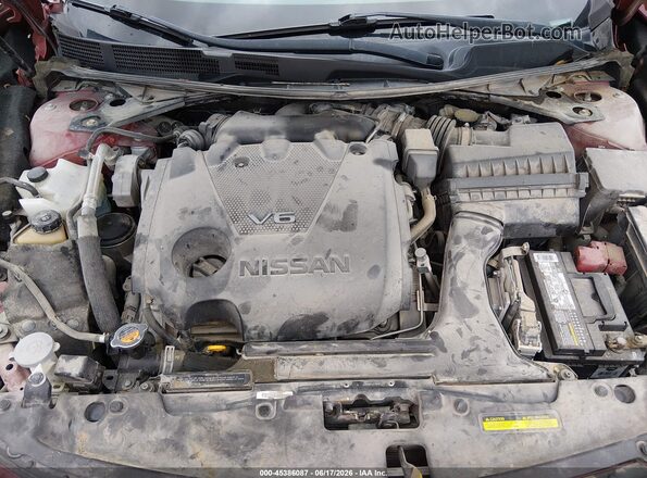 1N4AA6AP2JC399760 2018 NISSAN MAXIMA Burgundy Vista trasera