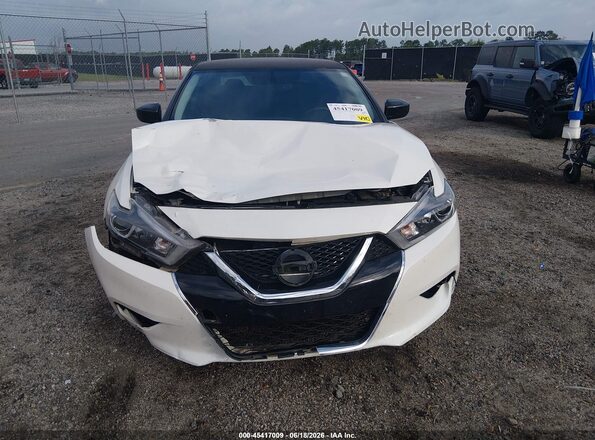 1N4AA6AP3GC379154 2016 NISSAN MAXIMA White Vista del cuadro de instrumentos