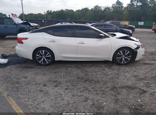 1N4AA6AP3GC379154 2016 NISSAN MAXIMA White Vista interior trasera
