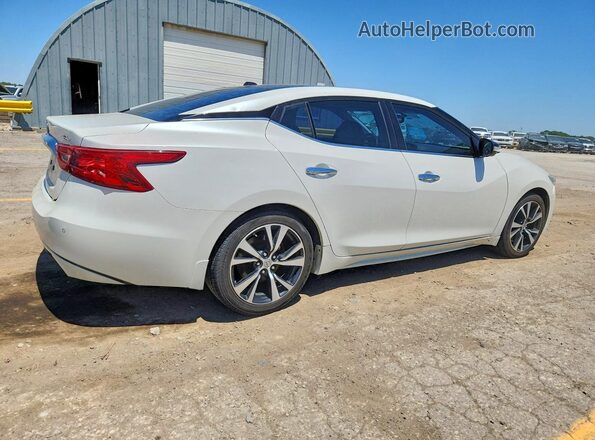 1N4AA6AP3GC380949 2016 NISSAN MAXIMA White Задня права чверть