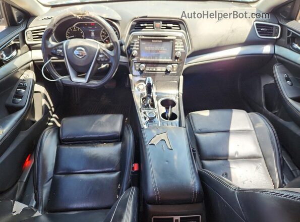 1N4AA6AP3GC380949 2016 NISSAN MAXIMA White Вид панелі приладів