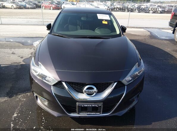 1N4AA6AP3GC387089 2016 NISSAN MAXIMA Black ხელსაწყოთა პანელის ხედი