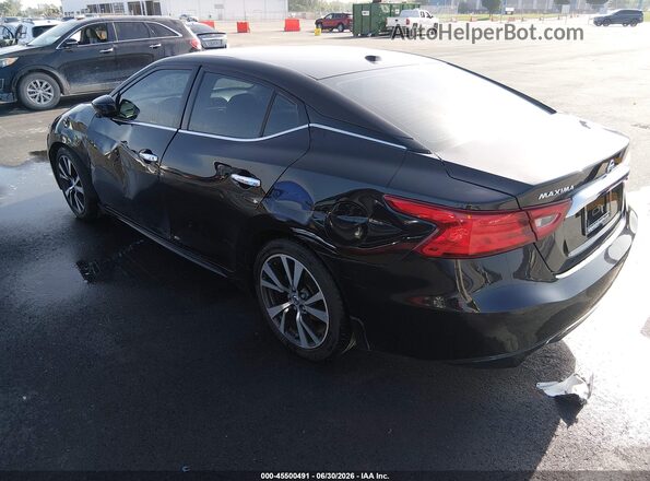1N4AA6AP3GC387089 2016 NISSAN MAXIMA Black უკანა მარცხენა