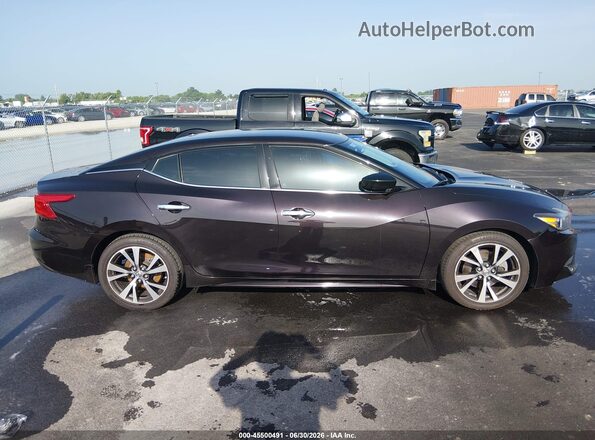 1N4AA6AP3GC387089 2016 NISSAN MAXIMA Black უკანა სალონის ხედი
