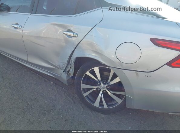 1N4AA6AP3GC398271 2016 NISSAN MAXIMA Серебряный Вид спереди