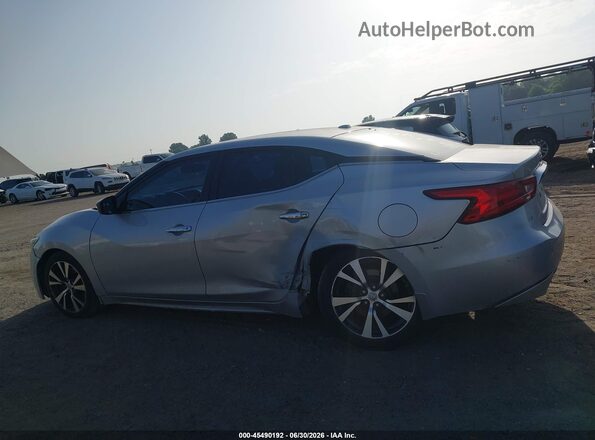 1N4AA6AP3GC398271 2016 NISSAN MAXIMA Серебряный Панорамный вид салона 360°