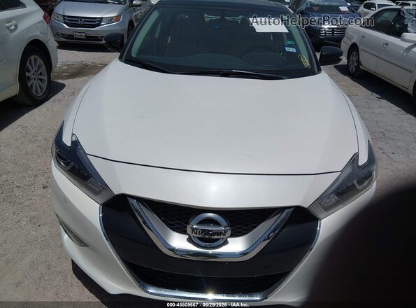 1N4AA6AP3GC408068 2016 NISSAN MAXIMA White წინა ხედი