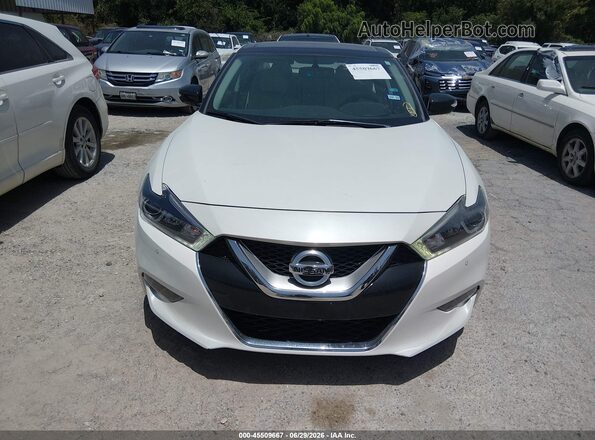 1N4AA6AP3GC408068 2016 NISSAN MAXIMA White ხელსაწყოთა პანელის ხედი