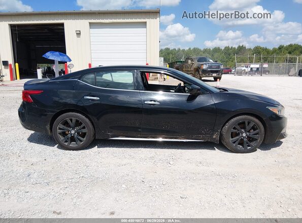 1N4AA6AP3GC409284 2016 NISSAN MAXIMA Black უკანა სალონის ხედი