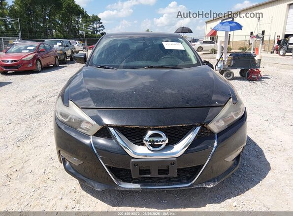 1N4AA6AP3GC409284 2016 NISSAN MAXIMA Black ხელსაწყოთა პანელის ხედი