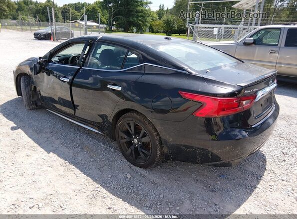 1N4AA6AP3GC409284 2016 NISSAN MAXIMA Black უკანა მარცხენა