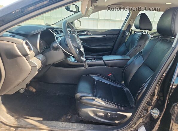 1N4AA6AP3GC443404 2016 NISSAN MAXIMA Черный Вид салона спереди