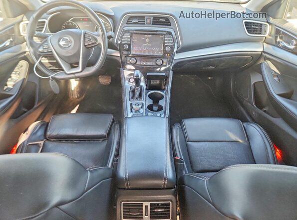 1N4AA6AP3GC443404 2016 NISSAN MAXIMA Черный Вид панели приборов