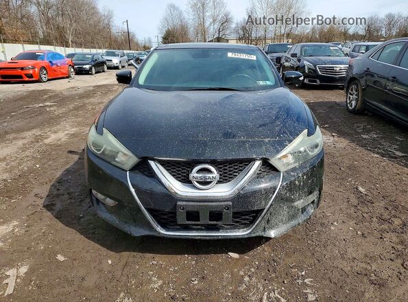 1N4AA6AP3HC363005 2017 NISSAN MAXIMA Черный Вид спереди