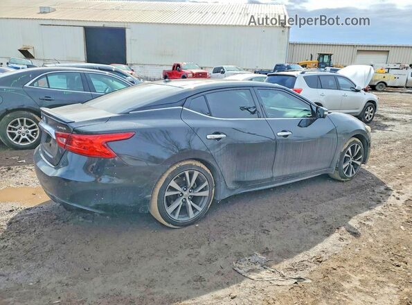 1N4AA6AP3HC363005 2017 NISSAN MAXIMA Черный Задняя правая четверть