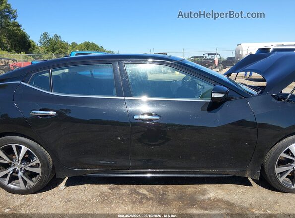 1N4AA6AP3HC395517 2017 NISSAN MAXIMA Black Rear interior view