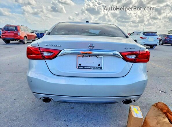1N4AA6AP3HC413479 2017 NISSAN MAXIMA Silver უკანა ხედი