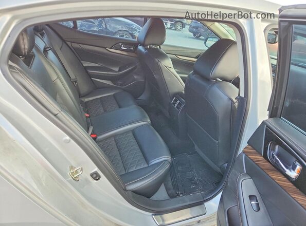 1N4AA6AP3HC413479 2017 NISSAN MAXIMA Silver უკანა სავარძლების ხედი