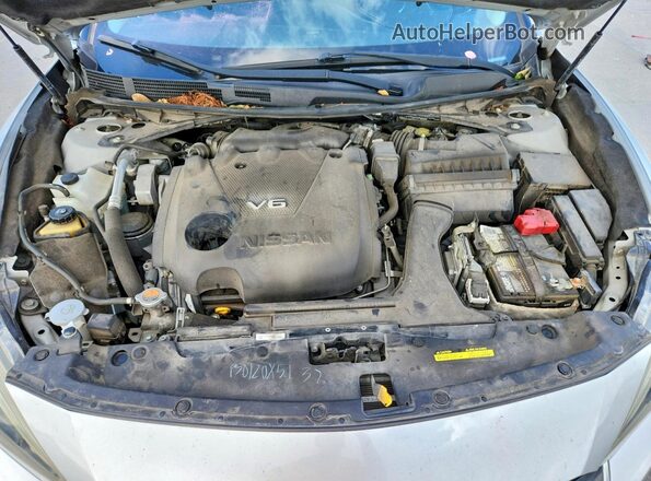 1N4AA6AP3HC413479 2017 NISSAN MAXIMA Silver უკანა სალონის ხედი