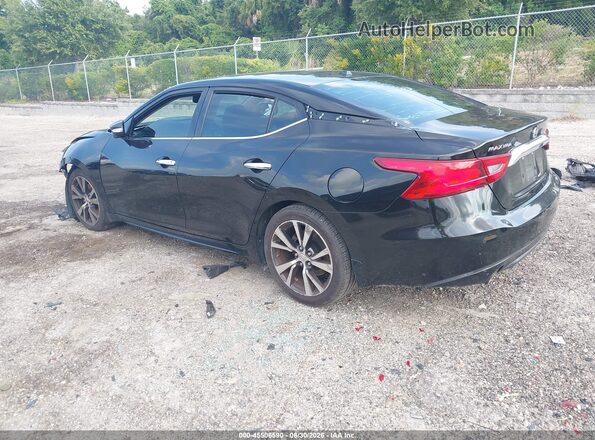 1N4AA6AP3HC414759 2017 NISSAN MAXIMA Black Trasero izquierdo