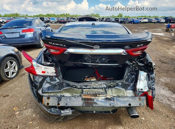 1N4AA6AP3HC420285 2017 NISSAN MAXIMA Black Rear view