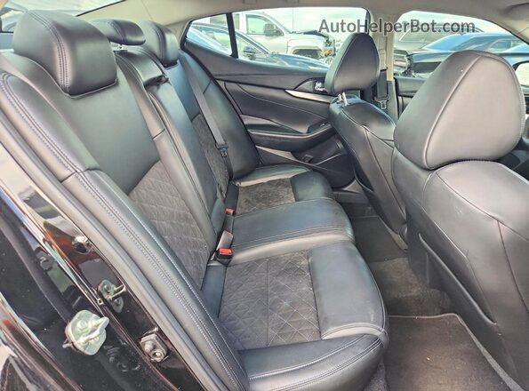 1N4AA6AP3HC420285 2017 NISSAN MAXIMA Black Rear seats view