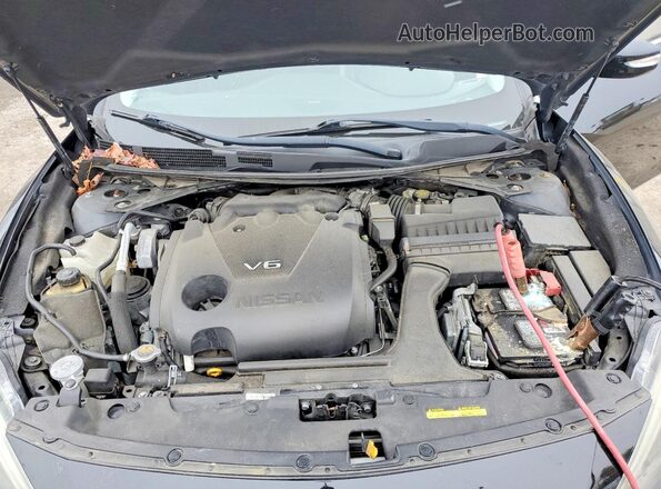 1N4AA6AP3HC426734 2017 NISSAN MAXIMA Black უკანა სალონის ხედი