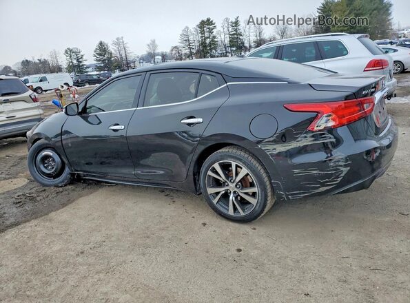 1N4AA6AP3HC426734 2017 NISSAN MAXIMA Black უკანა მარცხენა