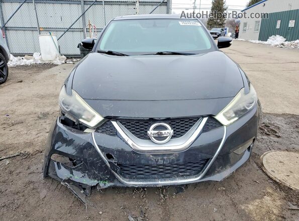 1N4AA6AP3HC426734 2017 NISSAN MAXIMA Black წინა ხედი