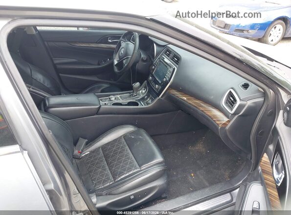 1N4AA6AP3HC447163 2017 NISSAN MAXIMA Light Blue Widok wnętrza z przodu