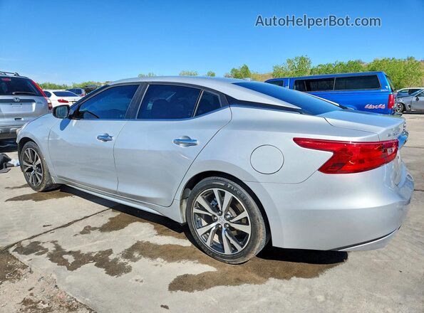 1N4AA6AP3JC361650 2018 NISSAN MAXIMA Silver უკანა მარცხენა
