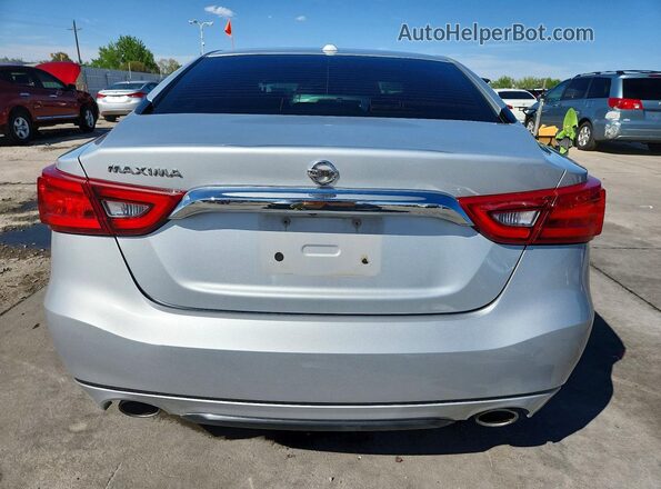 1N4AA6AP3JC361650 2018 NISSAN MAXIMA Silver უკანა ხედი