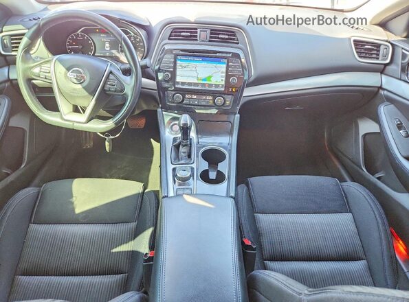 1N4AA6AP3JC361650 2018 NISSAN MAXIMA Silver წინა პანელის ხედი