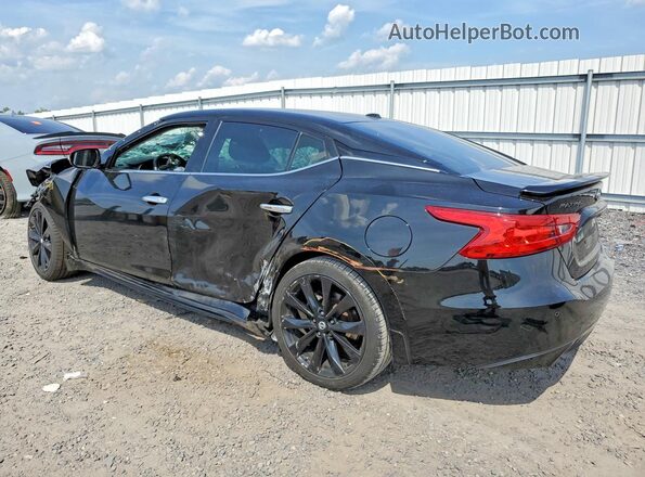 1N4AA6AP3JC391716 2018 NISSAN MAXIMA Black Rear left
